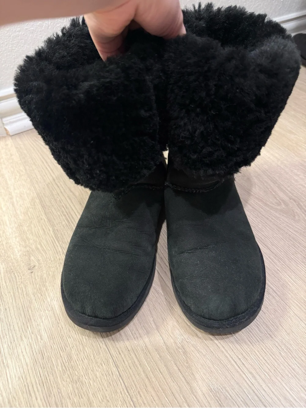 UGG Classic Tall Shearling Boots - Black
